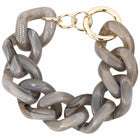 ACRYL BRACELET - Siena graphite