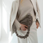 BAG STRAP - Scrunchie moonbeam grey