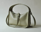 BRIOCHE BAG midi fern - silver