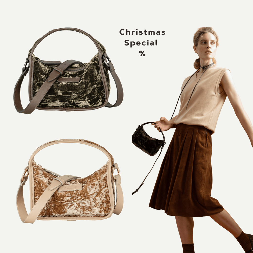 4 // BRIOCHE BAG mini velvet - TIEFENBACHER LEHMANN