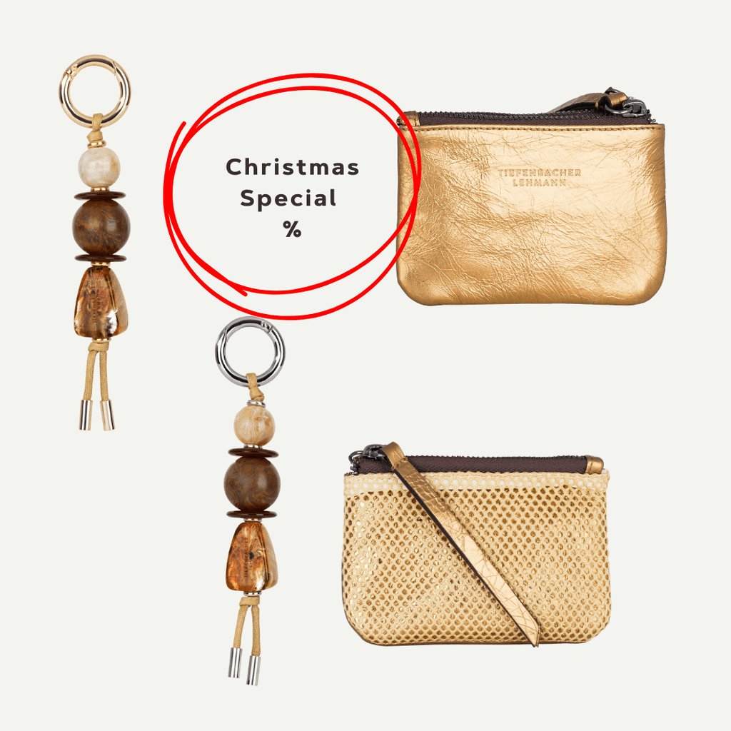 5 // BAG & KEY CHARM Palermo oder POUCH bronze - TIEFENBACHER LEHMANN