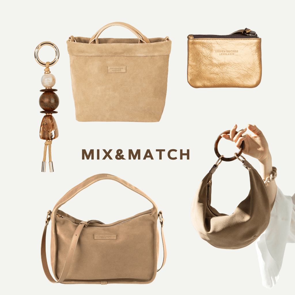 5 // BAG & KEY CHARM Palermo oder POUCH bronze - TIEFENBACHER LEHMANN