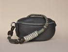 HIP BAG mini oliva - silver