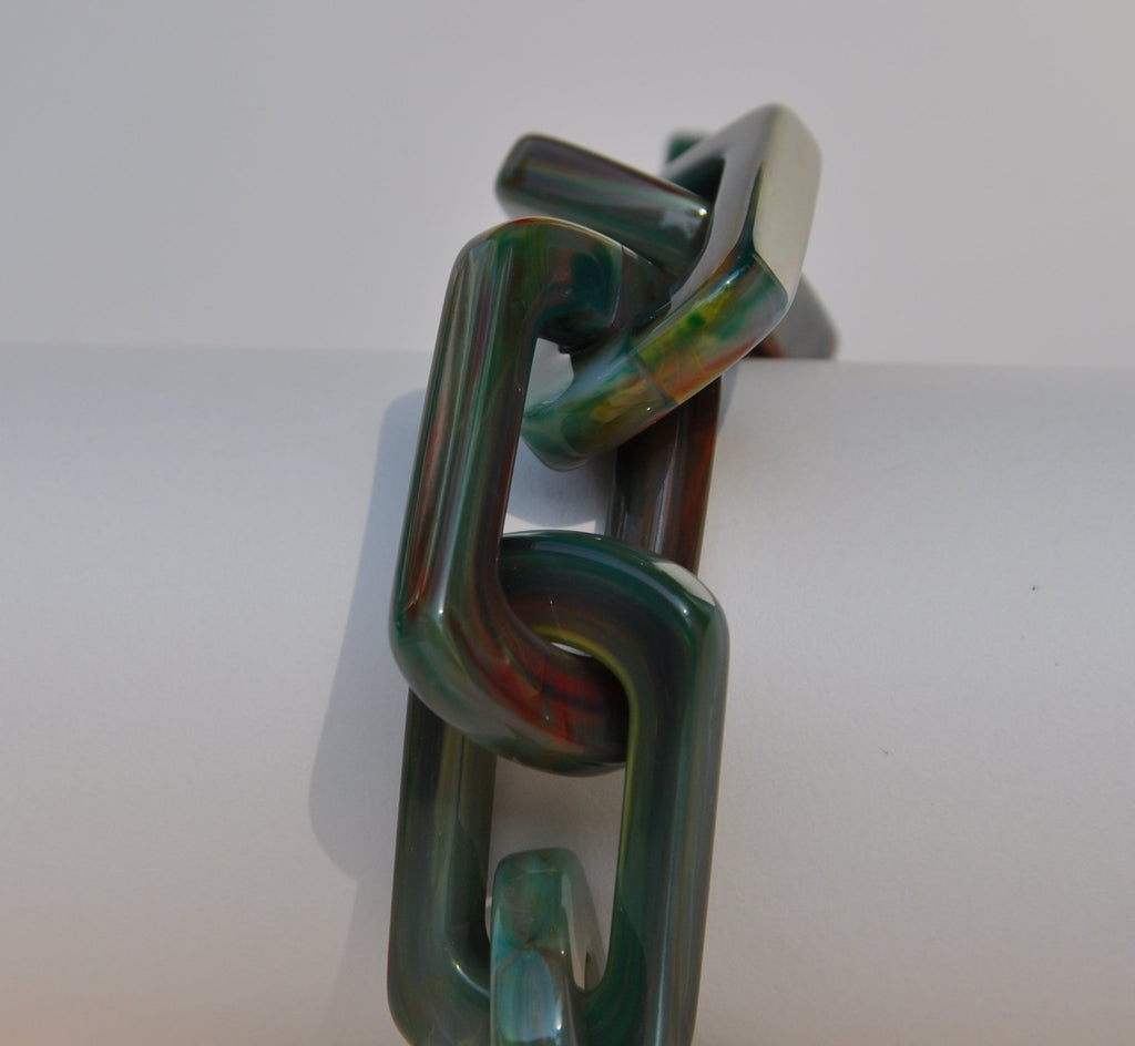 ACRYL BRACELET - Firenze petit green - TIEFENBACHER LEHMANN