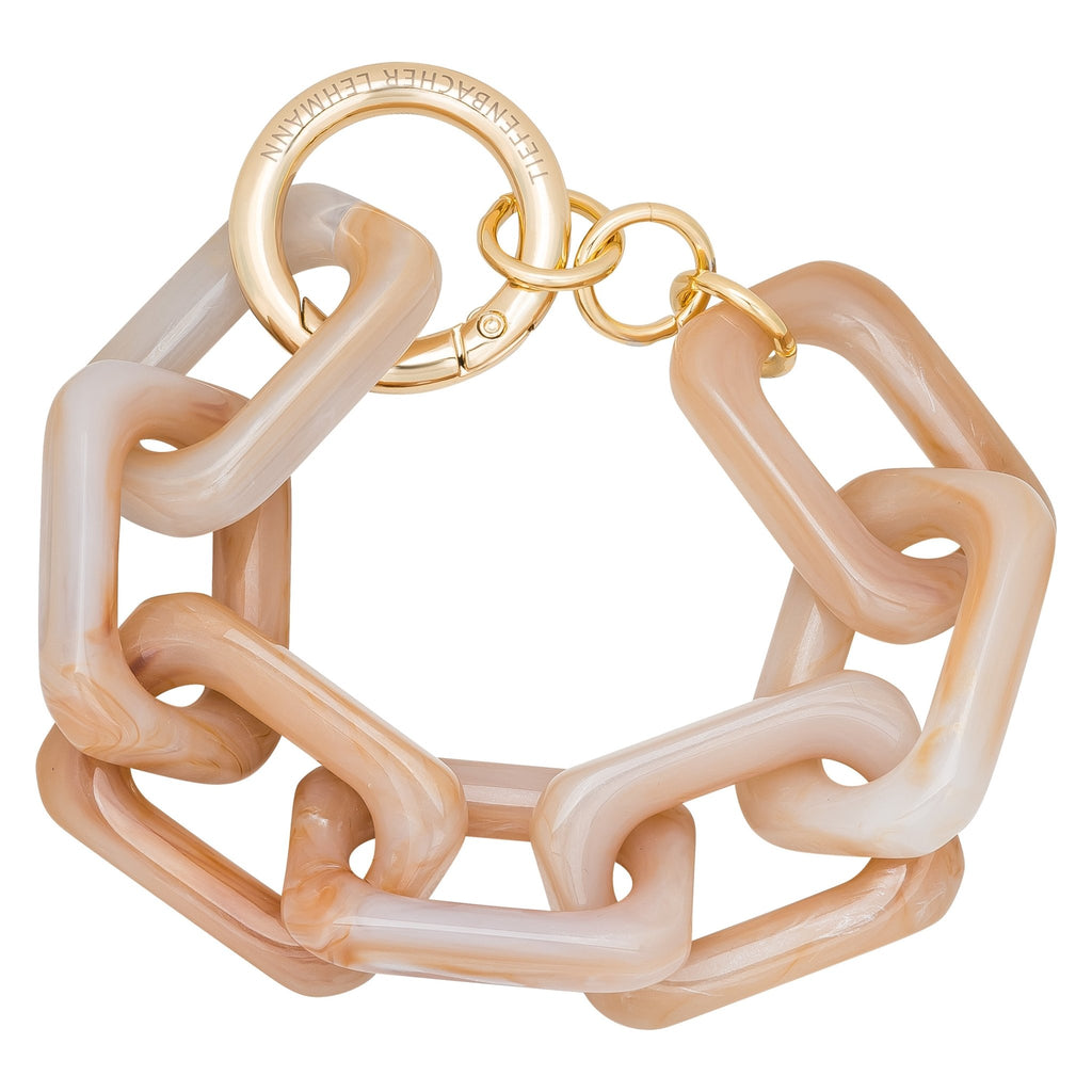ACRYL BRACELET - Firenze petit marble sand - TIEFENBACHER LEHMANN