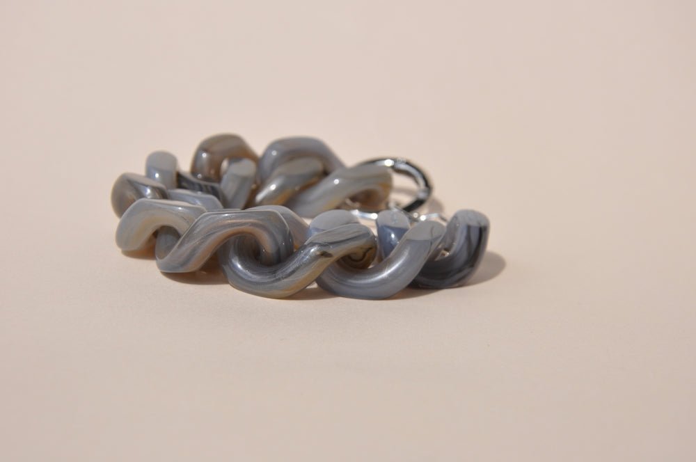 ACRYL BRACELET - Siena graphite - TIEFENBACHER LEHMANN