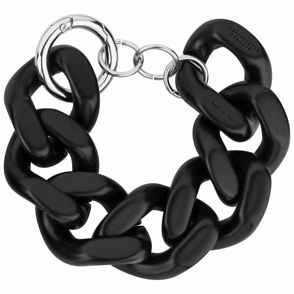 ACRYL BRACELET - Siena maxi black matt - TIEFENBACHER LEHMANN