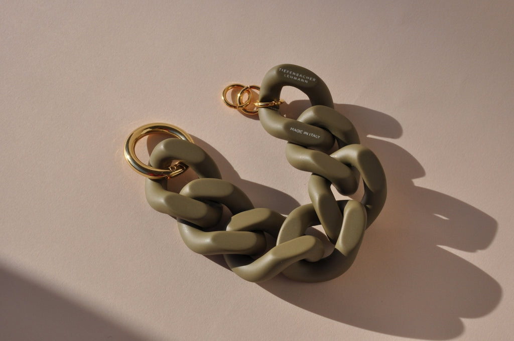 ACRYL BRACELET - Siena maxi laguna matt - TIEFENBACHER LEHMANN