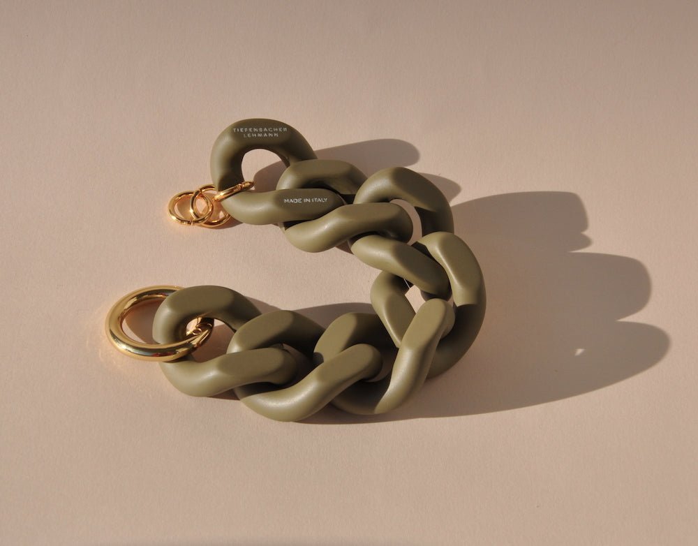 ACRYL BRACELET - Siena maxi laguna matt - TIEFENBACHER LEHMANN