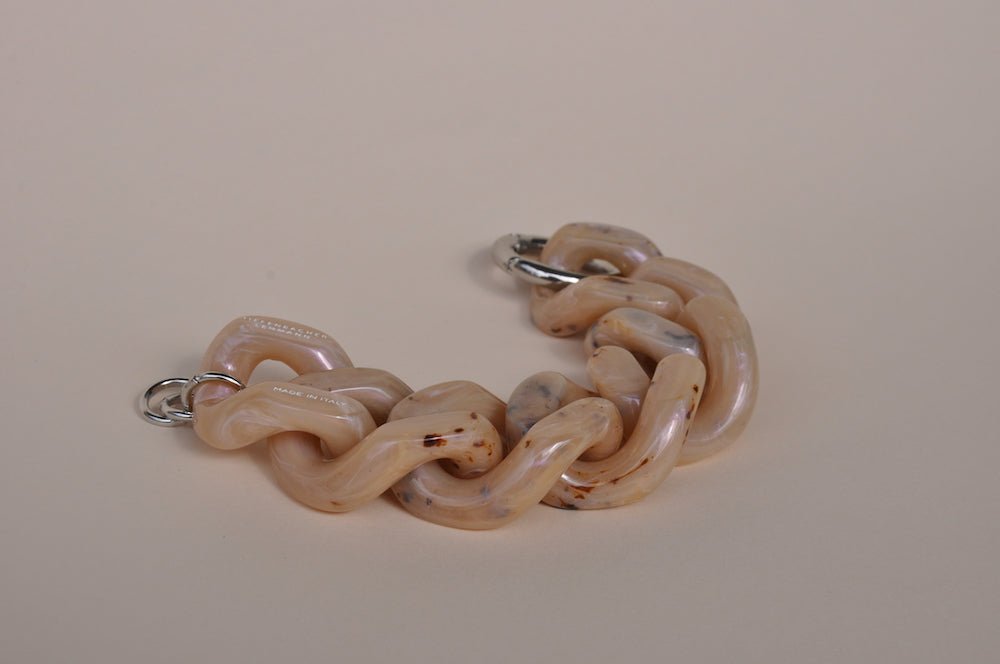 ACRYL BRACELET - Siena maxi poudre marble - TIEFENBACHER LEHMANN