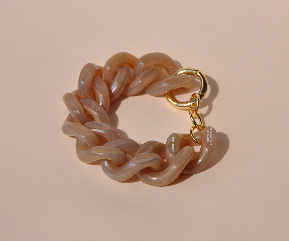 ACRYL BRACELET - Siena nude - TIEFENBACHER LEHMANN