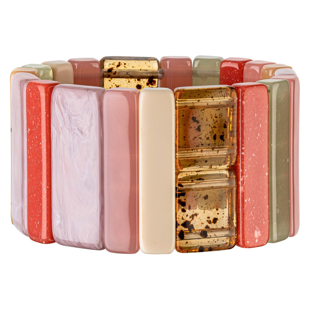 ACRYL BRACELET - Sticks multicolour - TIEFENBACHER LEHMANN
