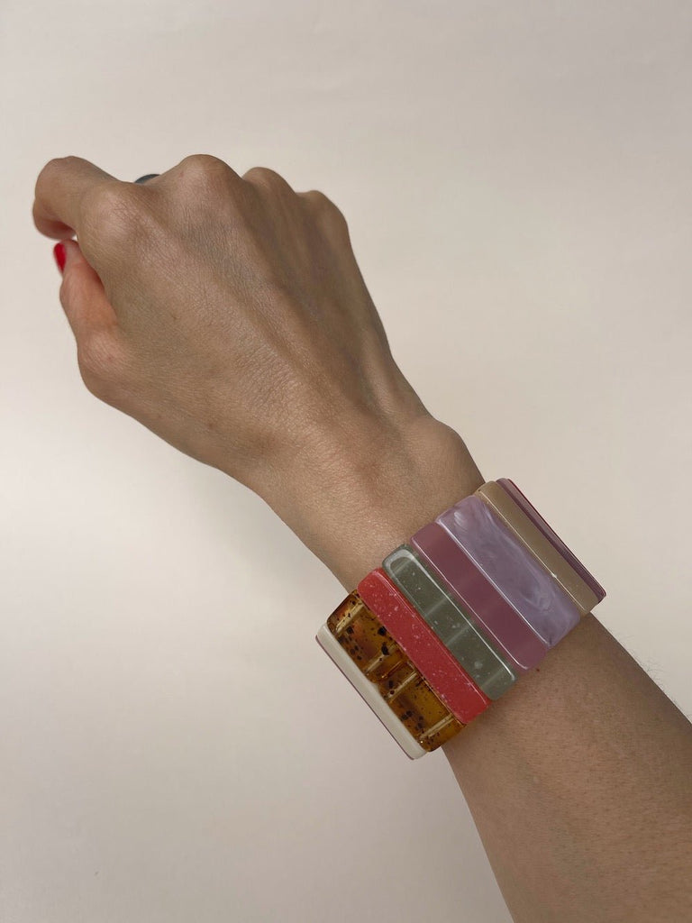 ACRYL BRACELET - Sticks multicolour - TIEFENBACHER LEHMANN