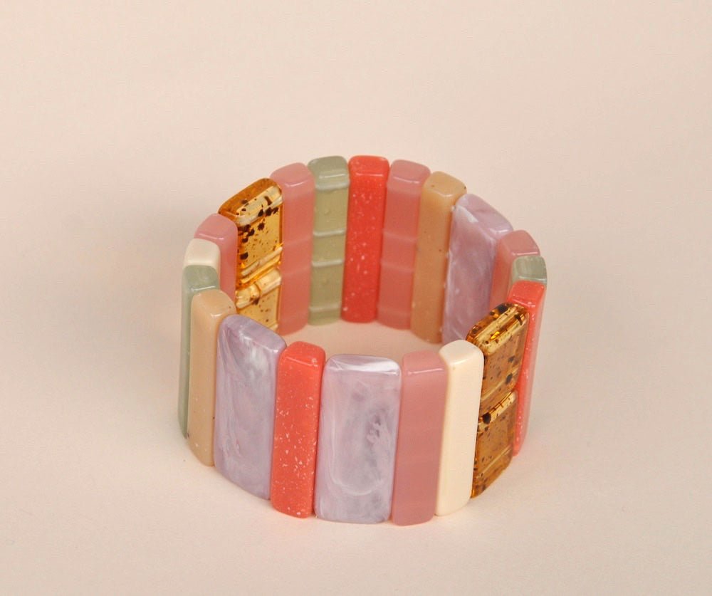 ACRYL BRACELET - Sticks multicolour - TIEFENBACHER LEHMANN