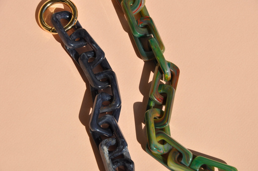 ACRYL CHAIN - Firenze petit green flexi - TIEFENBACHER LEHMANN