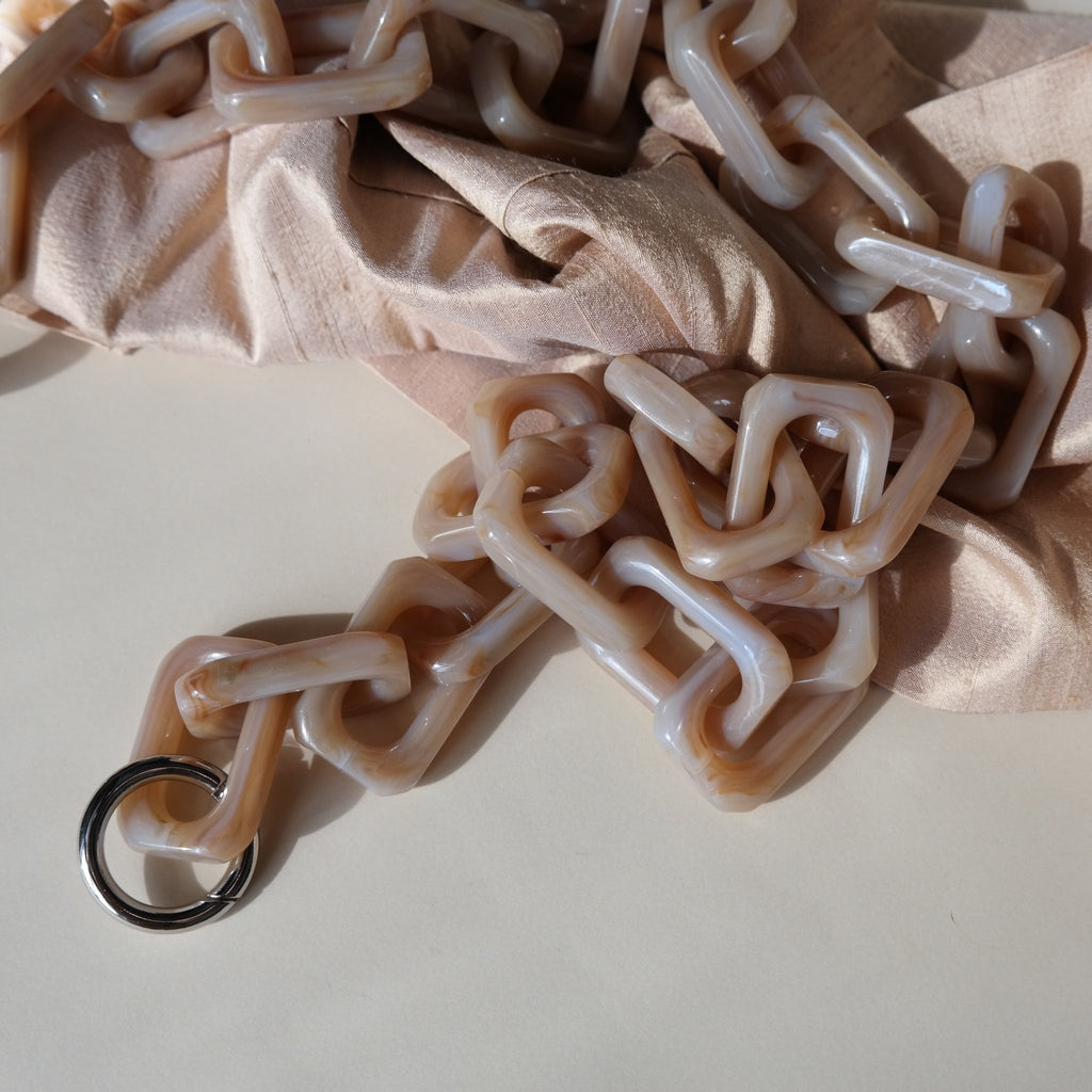 ACRYL CHAIN - Firenze petit marble sand flexi - TIEFENBACHER LEHMANN