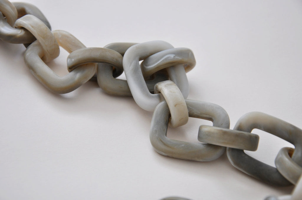 ACRYL CHAIN - Marseille greige matt flexi - TIEFENBACHER LEHMANN