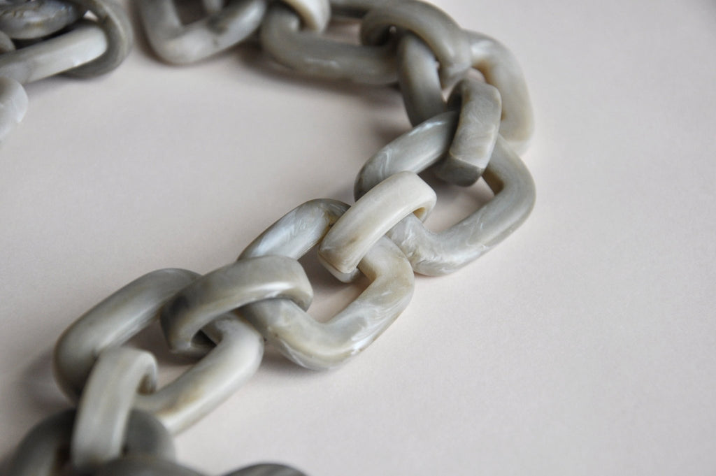 ACRYL CHAIN - Marseille greige matt flexi - TIEFENBACHER LEHMANN