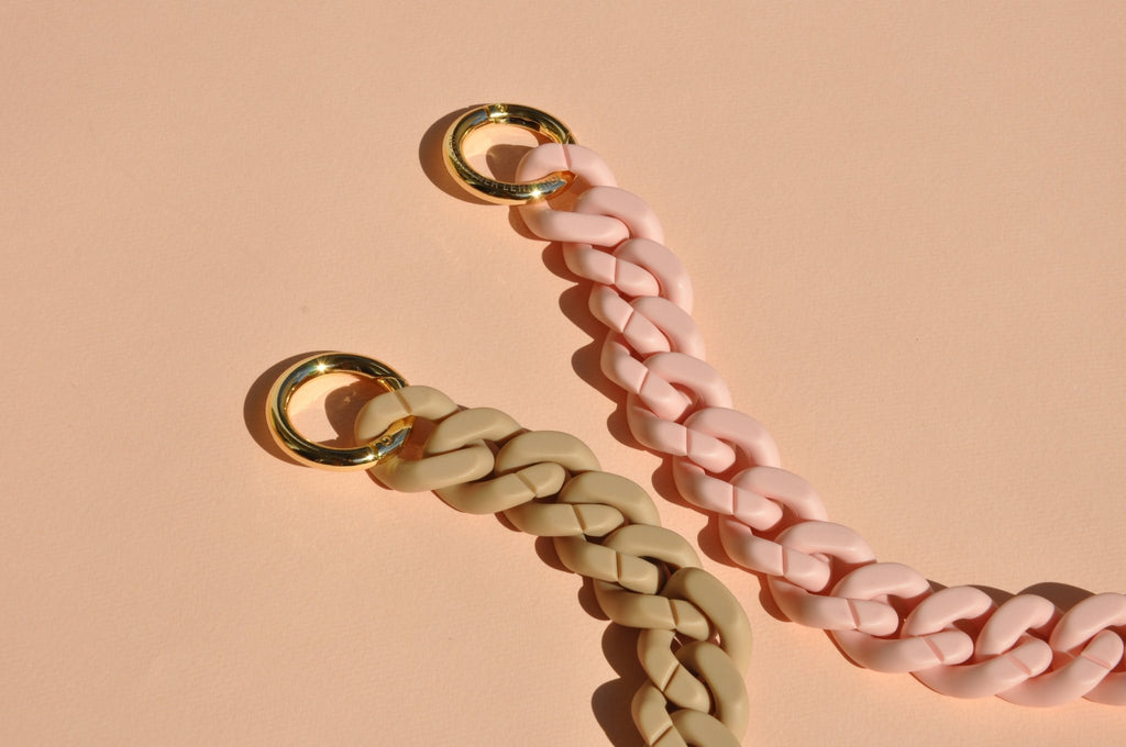 ACRYL CHAIN - Siena beige matt flexi - TIEFENBACHER LEHMANN