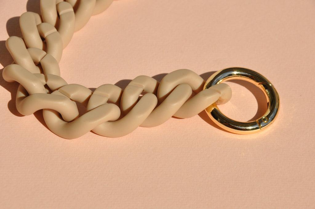 ACRYL CHAIN - Siena beige matt flexi - TIEFENBACHER LEHMANN