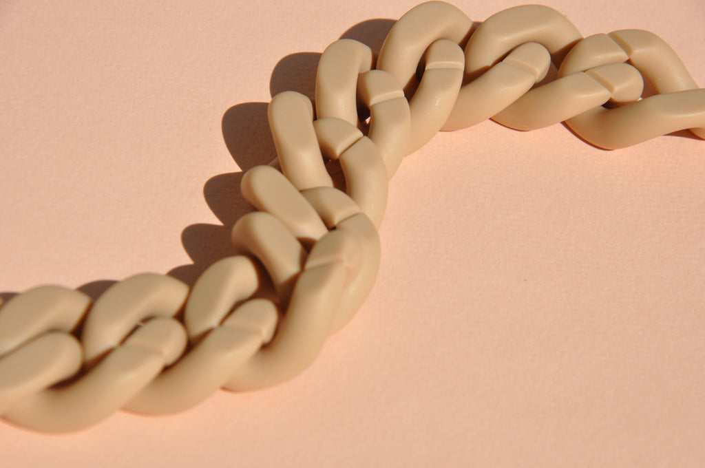 ACRYL CHAIN - Siena beige matt flexi - TIEFENBACHER LEHMANN