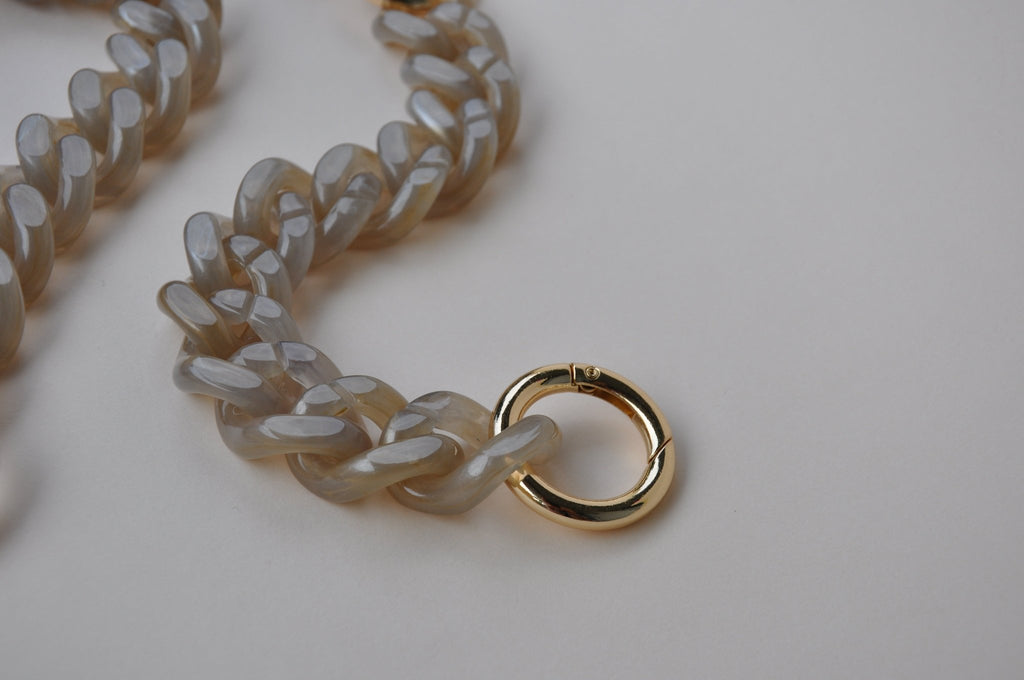 ACRYL CHAIN - Siena greige flexi - TIEFENBACHER LEHMANN