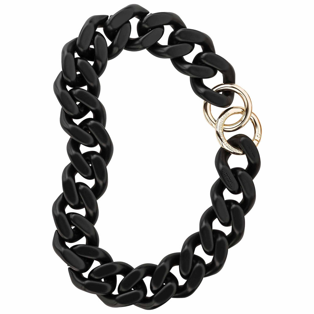 ACRYL CHAIN - Siena maxi black matt - TIEFENBACHER LEHMANN