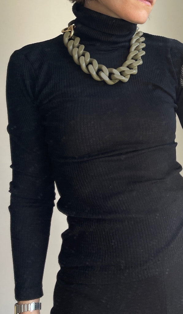 ACRYL CHAIN - Siena maxi laguna matt - TIEFENBACHER LEHMANN