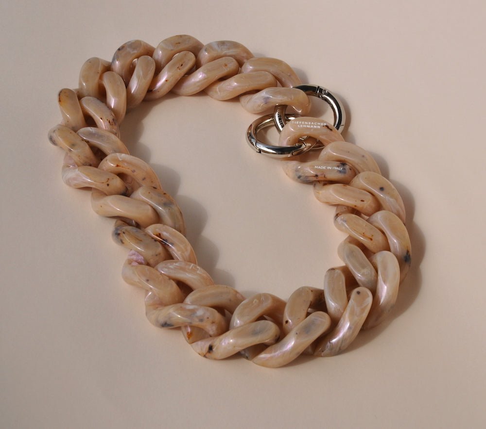 ACRYL CHAIN - Siena maxi poudre marble - TIEFENBACHER LEHMANN