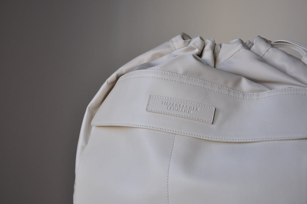 BACKPACK BAG nylon cream - TIEFENBACHER LEHMANN