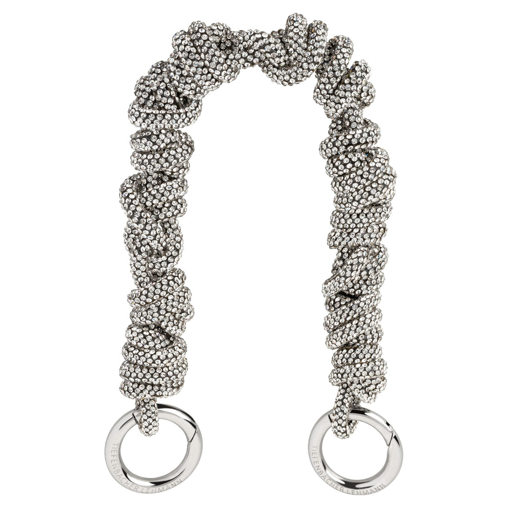 BAG CHAIN - Cannes black silver - TIEFENBACHER LEHMANN