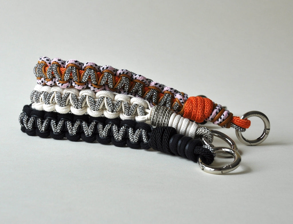 BAG CHAIN - Cannes cream - bag strap with rhinestones - choose your favourite - TIEFENBACHER LEHMANN