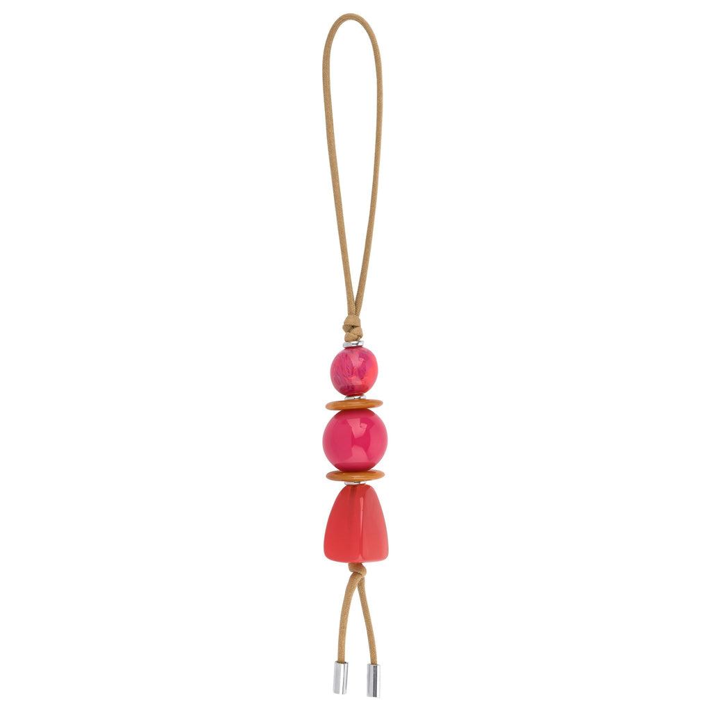 BAG CHARM - Venezia pink - choose your hardware - TIEFENBACHER LEHMANN