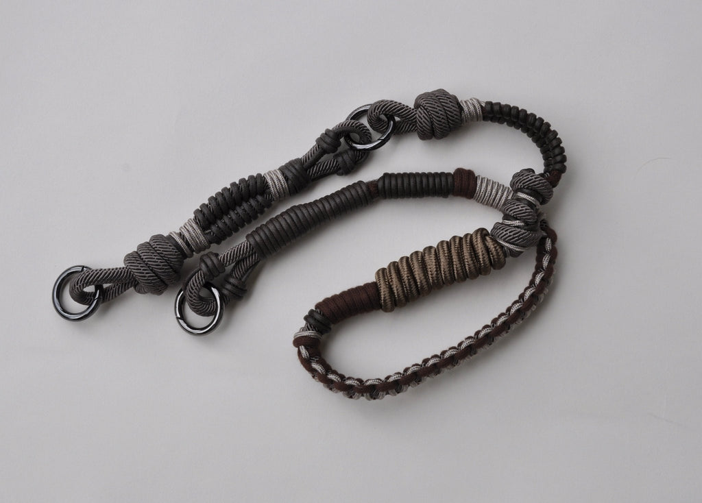 BAG STRAP - Barcelona fango flexi - adjustable in length - full length view – TIEFENBACHER LEHMANN