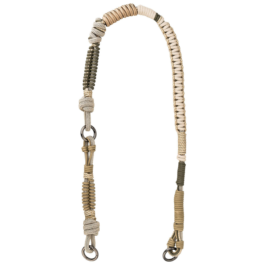 BAG STRAP - Barcelona fern flexi - full length view - use micro strap also as key chain - TIEFENBACHER LEHMANN