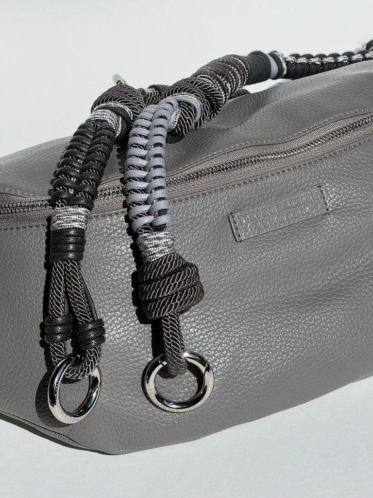 BAG STRAP - Barcelona grey flexi - HIP BAG maxi - TIEFENBACHER LEHMANN