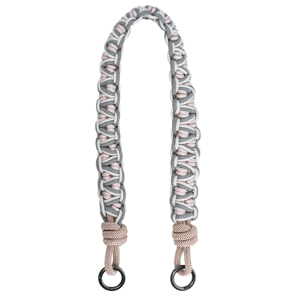 BAG STRAP - Chicago moonbeam grey short - choose your hardware – TIEFENBACHER LEHMANN