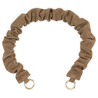 BAG STRAP - Scrunchie mocca mousse