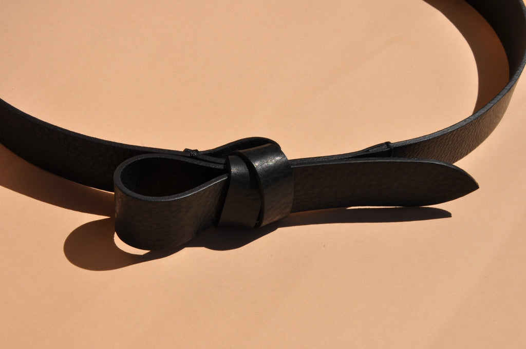 BELT bow - black - TIEFENBACHER LEHMANN