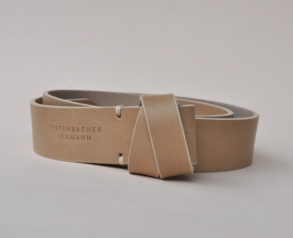 BELT bow - taupe - TIEFENBACHER LEHMANN