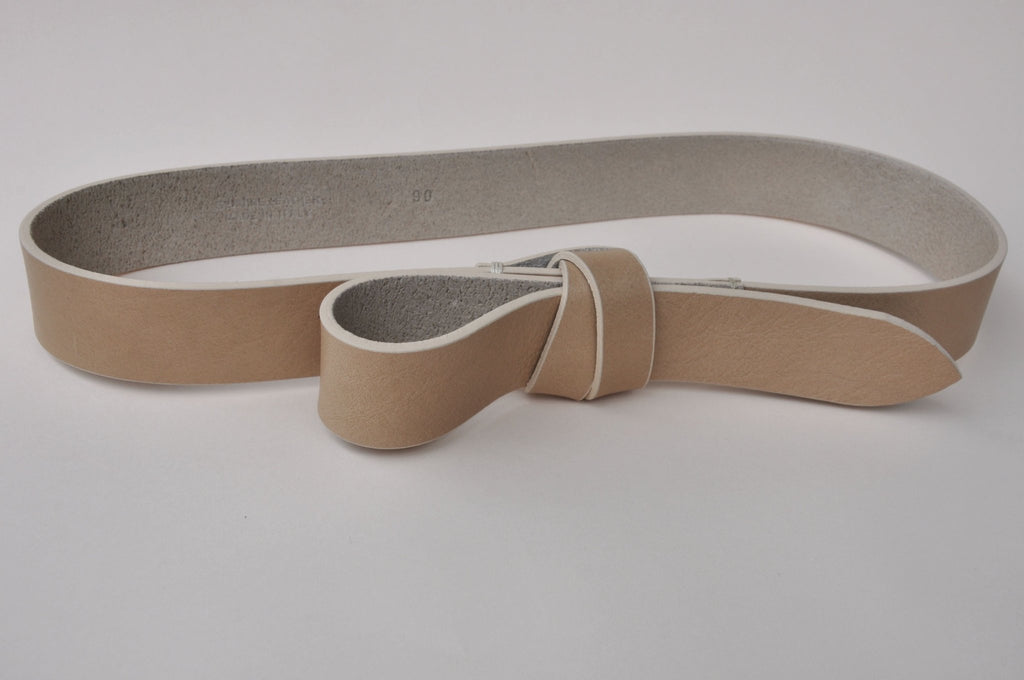 BELT bow - taupe - TIEFENBACHER LEHMANN