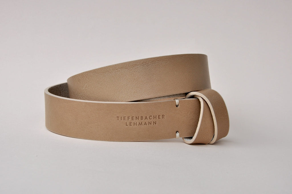 BELT bow - taupe - TIEFENBACHER LEHMANN