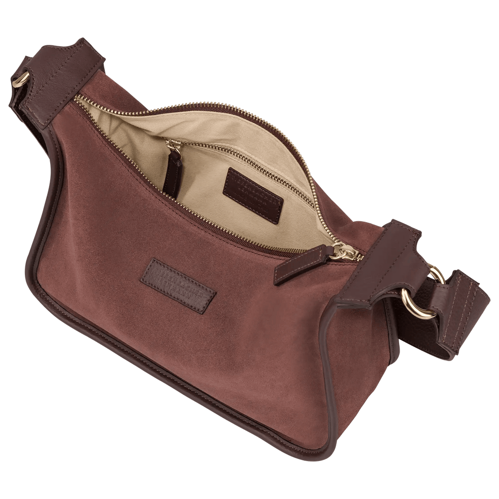 BRIOCHE BAG midi burgundy - light gold - TIEFENBACHER LEHMANN