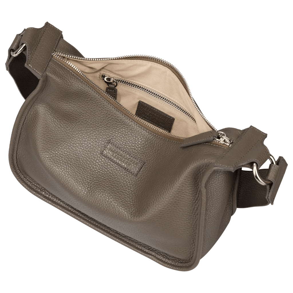 BRIOCHE BAG midi fango - silver - TIEFENBACHER LEHMANN