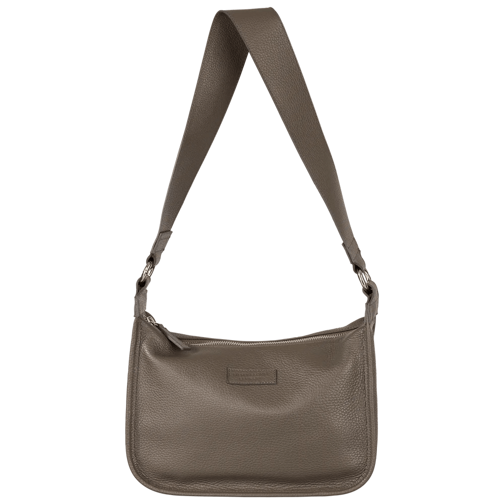 BRIOCHE BAG midi fango - silver - TIEFENBACHER LEHMANN
