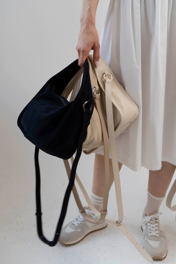 BRIOCHE BAG midi midnight - TIEFENBACHER LEHMANN