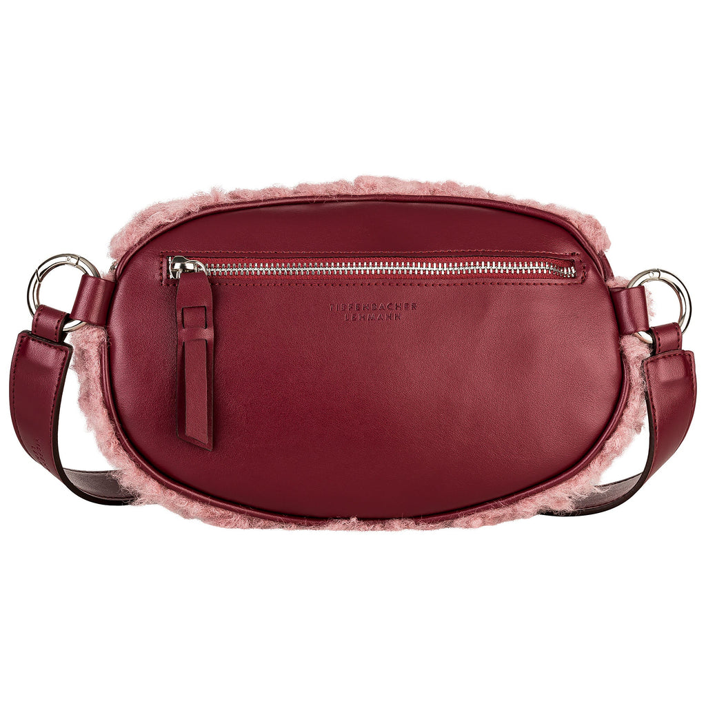 HIP BAG mini TEDDY - rosewood/burgundy - TIEFENBACHER LEHMANN