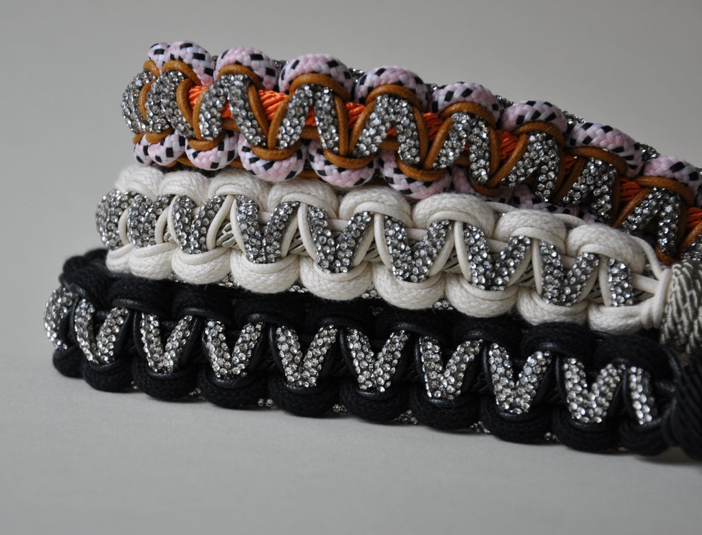 KEY CHAIN & BAG CHARM Cannes cream - with rhinestones - choose your favourite - TIEFENBACHER LEHMANN