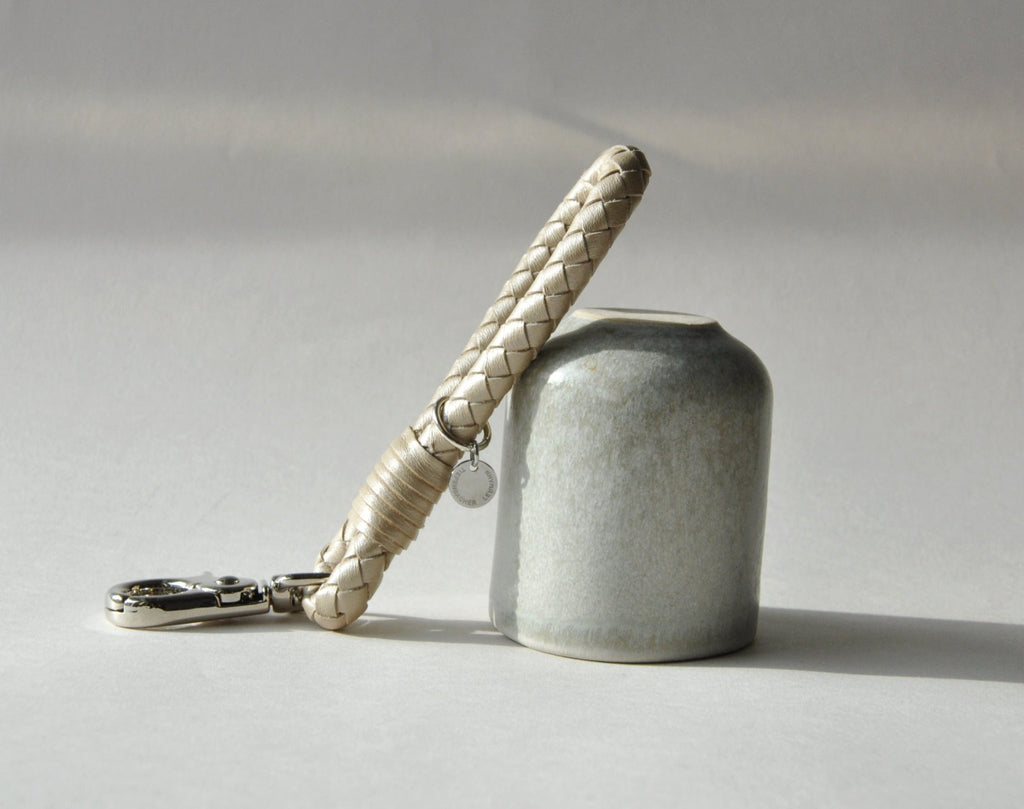 KEY CHAIN CHUNKY sporty - perlmutt - TIEFENBACHER LEHMANN