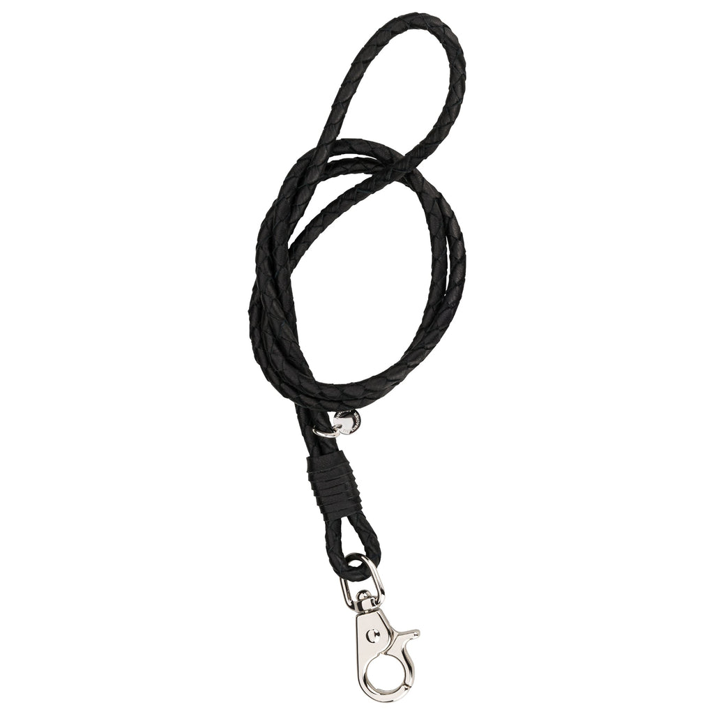 KEY CHAIN SLIM sporty - black - TIEFENBACHER LEHMANN